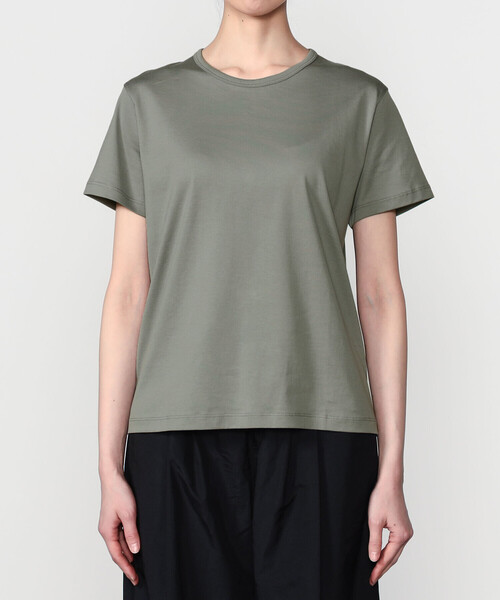 handvaerk(ハンドバーク)の「handvaerk | 60/2 CREW NECK T-SHIRT WOMEN(Tシャツ/カットソー・レディース・ブラック/グレー系その他/ダークグレー/ホワイト/ホワイト系その他・S/M)」の12枚目の写真