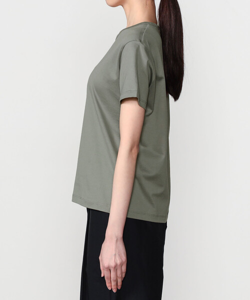 handvaerk(ハンドバーク)の「handvaerk | 60/2 CREW NECK T-SHIRT WOMEN(Tシャツ/カットソー・レディース・ブラック/グレー系その他/ダークグレー/ホワイト/ホワイト系その他・S/M)」の13枚目の写真