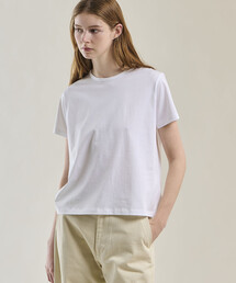 handvaerk | handvaerk | 60/2 CREW NECK T-SHIRT WOMEN(Tシャツ/カットソー)