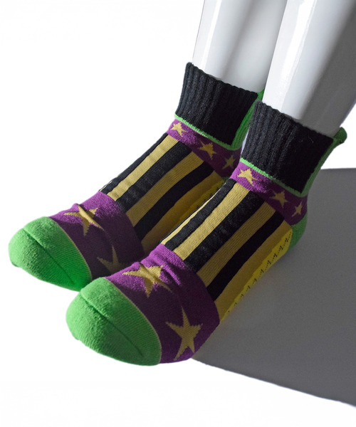 ALDIES(アールディーズ)の「USA Socks / ユーエスエーソックス(ソックス/靴下・メンズ・パープル/レッド/グリーン・WOMENS/MENS)」の2枚目の写真