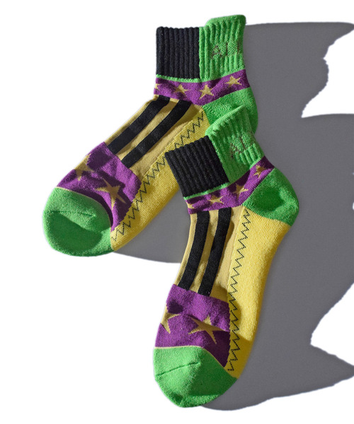 ALDIES(アールディーズ)の「USA Socks / ユーエスエーソックス(ソックス/靴下・メンズ・パープル/レッド/グリーン・WOMENS/MENS)」の7枚目の写真