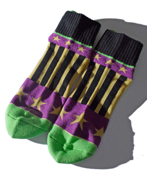 ALDIES(アールディーズ)の「USA Socks / ユーエスエーソックス(ソックス/靴下・メンズ・パープル/レッド/グリーン・WOMENS/MENS)」の6枚目の写真