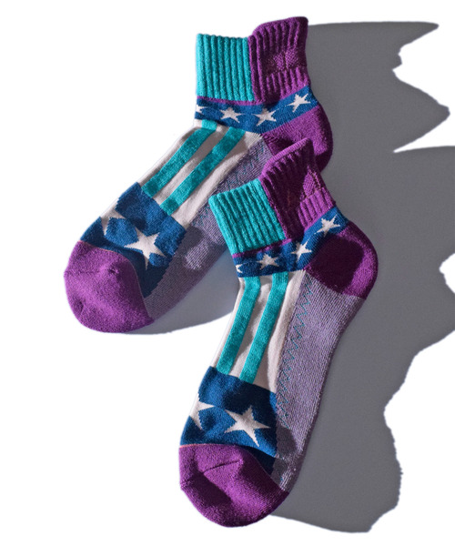 ALDIES(アールディーズ)の「USA Socks / ユーエスエーソックス(ソックス/靴下・メンズ・パープル/レッド/グリーン・WOMENS/MENS)」の19枚目の写真