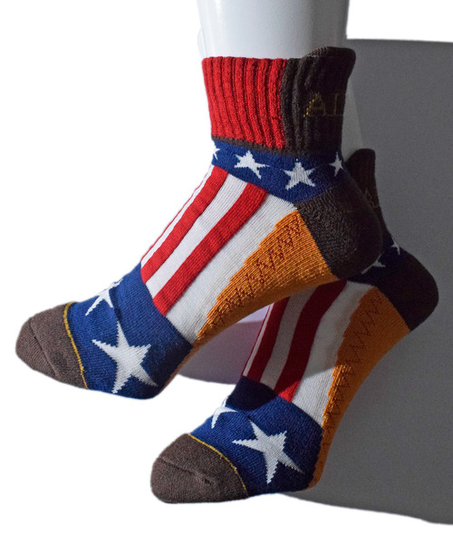ALDIES(アールディーズ)の「USA Socks / ユーエスエーソックス(ソックス/靴下・メンズ・パープル/レッド/グリーン・WOMENS/MENS)」の16枚目の写真