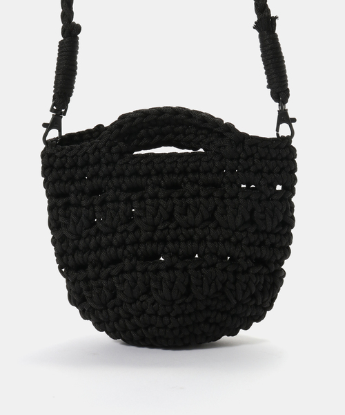 SUBLIME（サブライム）の「SUBLiMEROW / サブライムロー HAND ROPE POUCH（ショルダーバッグ・レディース・ブラック/レッド/ブルー/イエロー・FREE）」の7枚目の写真