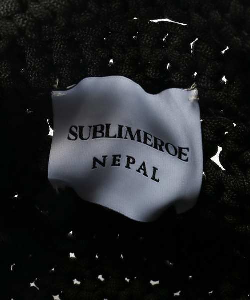 SUBLIME（サブライム）の「SUBLiMEROW / サブライムロー HAND ROPE POUCH（ショルダーバッグ・レディース・ブラック/レッド/ブルー/イエロー・FREE）」の11枚目の写真