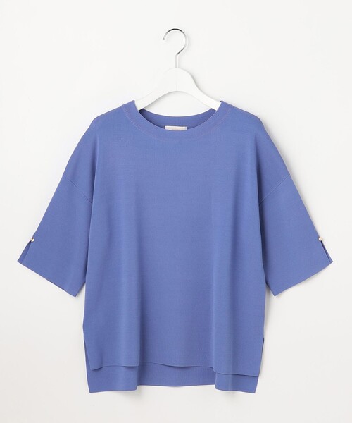 ANY SIS（エニィスィス）の「【アイスタッチ】ボートネックニット プルオーバー（ニット/セーター・レディース・グレー系/ネイビー系9/ライトグレー系2/ベージュ系2/イエロー系/ホワイト系9/レッド系/スカイブルー系・X-SMALL）」の19枚目の写真