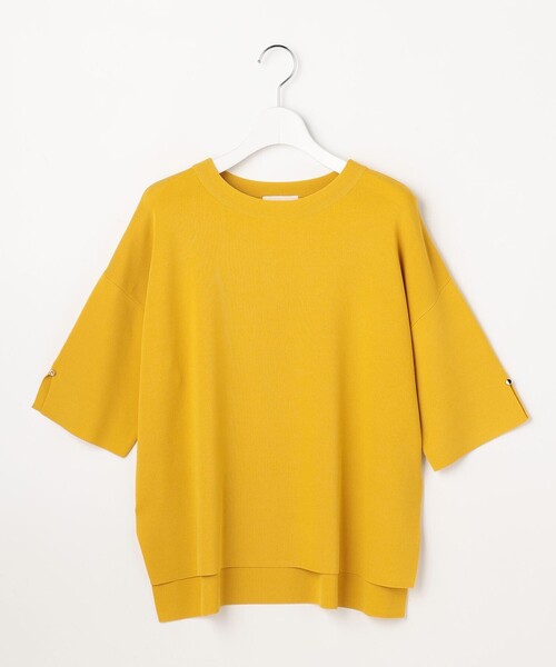 ANY SIS（エニィスィス）の「【アイスタッチ】ボートネックニット プルオーバー（ニット/セーター・レディース・グレー系/ネイビー系9/ライトグレー系2/ベージュ系2/イエロー系/ホワイト系9/レッド系/スカイブルー系・X-SMALL）」の17枚目の写真