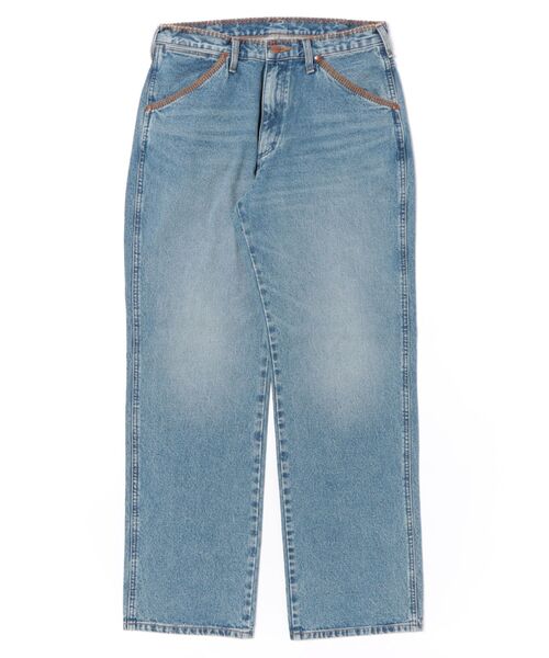 Lee(リー)の「Wrangler/ラングラー【US ORIGINAL】13MWZ ストレートジーンズ(デニムパンツ・メンズ・ノンウォッシュ/ブルー・28/30/32/34/36)」の2枚目の写真