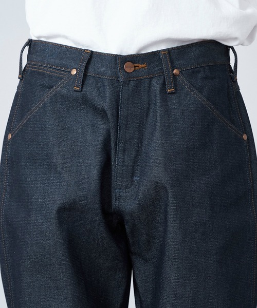 Lee(リー)の「Wrangler/ラングラー【US ORIGINAL】13MWZ ストレートジーンズ(デニムパンツ・メンズ・ノンウォッシュ/ブルー・28/30/32/34/36)」の7枚目の写真