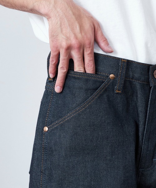 Lee(リー)の「Wrangler/ラングラー【US ORIGINAL】13MWZ ストレートジーンズ(デニムパンツ・メンズ・ノンウォッシュ/ブルー・28/30/32/34/36)」の10枚目の写真