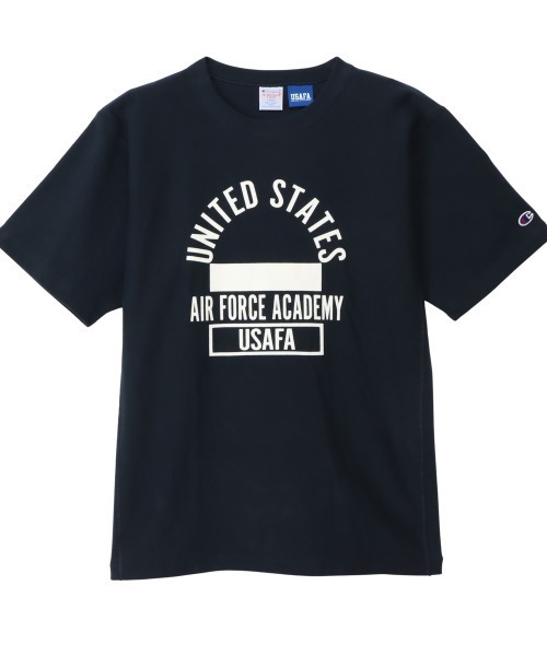 Champion(チャンピオン)の「チャンピオン RW SHORT SLEEVE T-SHIRT(Tシャツ/カットソー・メンズ・ホワイト/ネイビー・M/L/LL)」の1枚目の写真