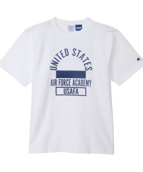 Champion(チャンピオン)の「チャンピオン RW SHORT SLEEVE T-SHIRT(Tシャツ/カットソー・メンズ・ホワイト/ネイビー・M/L/LL)」の2枚目の写真
