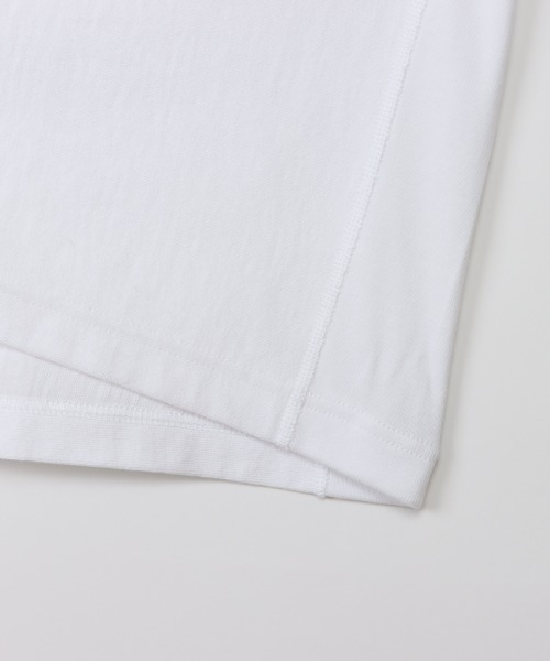 Champion(チャンピオン)の「チャンピオン RW SHORT SLEEVE T-SHIRT(Tシャツ/カットソー・メンズ・ホワイト/ネイビー・M/L/LL)」の4枚目の写真