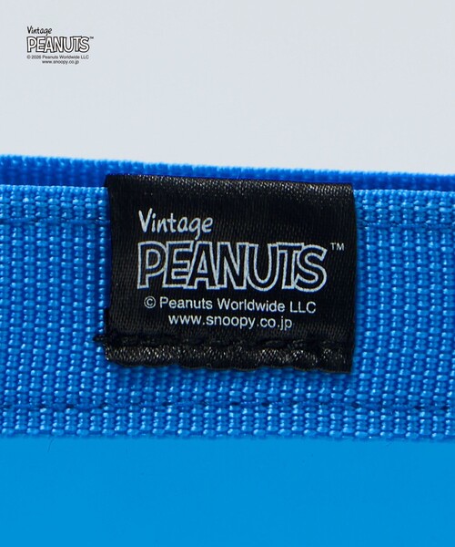 green label relaxing(グリーンレーベルリラクシング)の「【別注】<FRUIT OF THE LOOM×PEANUTS> PVC トートバッグ / キッズ(スイムグッズ・キッズ・コバルトブルー/ライム・FREE)」の9枚目の写真