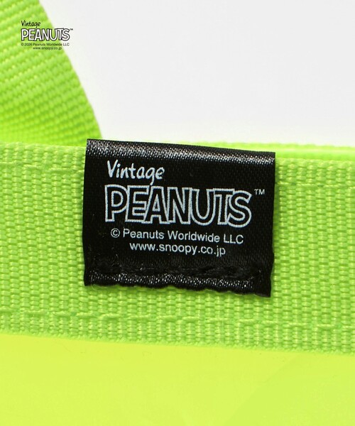 green label relaxing(グリーンレーベルリラクシング)の「【別注】<FRUIT OF THE LOOM×PEANUTS> PVC トートバッグ / キッズ(スイムグッズ・キッズ・コバルトブルー/ライム・FREE)」の15枚目の写真