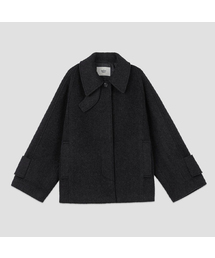 NAGELANG WOOL HALF COAT(CT-1475)