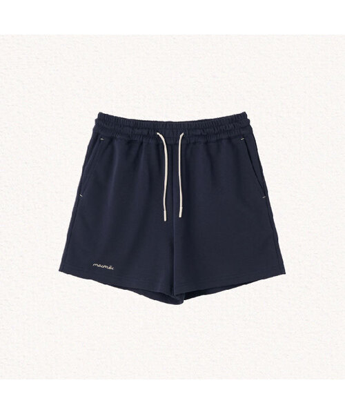 MAC MOC（マックモック）の「ハートスウェットパンツ ハートパッチポケットスウェットパンツ_2カラー（その他パンツ・レディース・ネイビー/グレー・FREE）」の2枚目の写真