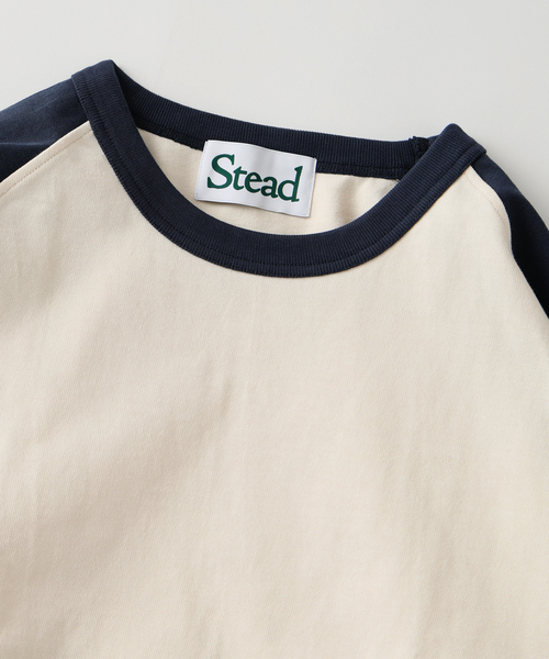 JOURNAL STANDARD J.S HOMESTEAD(ジャーナルスタンダードホームステッド)の「Stead / ヘビー ワイド ラグラン ロンT(Tシャツ/カットソー・メンズ・アイボリー/ホワイト・MEDIUM/LARGE)」の6枚目の写真