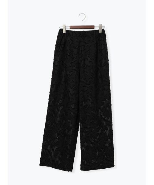 Te chichi（テチチ）の「カットジャガードパンツ(セットアップ可)（その他パンツ・レディース・ブラック/オフホワイト・F）」の19枚目の写真