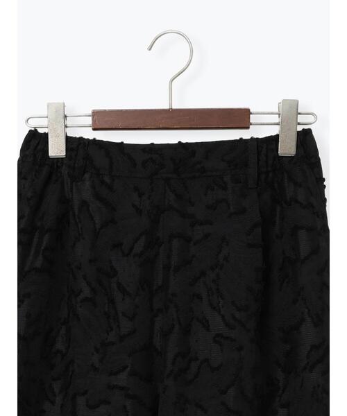 Te chichi（テチチ）の「カットジャガードパンツ(セットアップ可)（その他パンツ・レディース・ブラック/オフホワイト・F）」の21枚目の写真