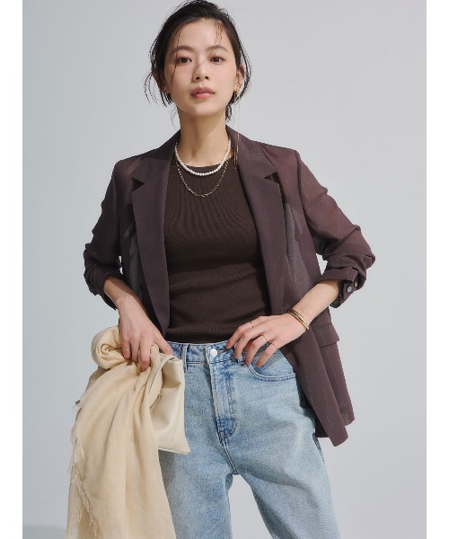 anuans(アニュアンス)の「【0サイズあり】Wide leg denim(デニムパンツ・レディース・ベージュ/インディゴブルー/ライトブルー・X-SMALL/SMALL/MEDIUM)」の7枚目の写真