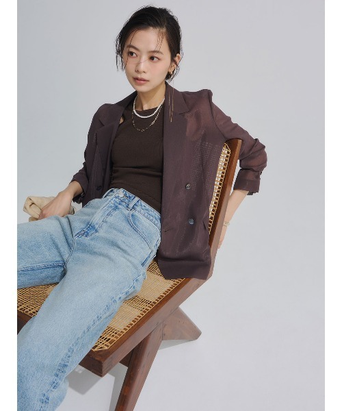 anuans(アニュアンス)の「【0サイズあり】Wide leg denim(デニムパンツ・レディース・ベージュ/インディゴブルー/ライトブルー・X-SMALL/SMALL/MEDIUM)」の12枚目の写真