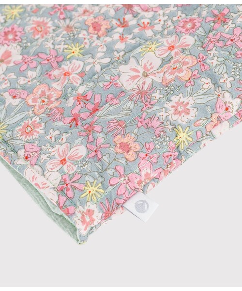 PETIT BATEAU（プチバトー）の「フラワープリントベスト（ベスト・キッズ・ライトグリーン・36MONTH/18MONTH/12MONTH）」の4枚目の写真