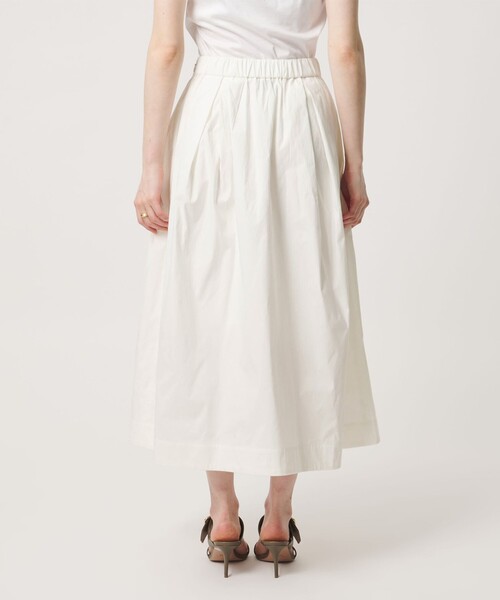 UNITED ARROWS(ユナイテッドアローズ)の「ボリューム タック スカート WHITE ‐ウォッシャブル‐(スカート・レディース・オフホワイト・36/38)」の7枚目の写真