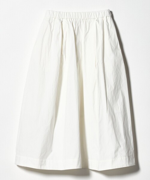 UNITED ARROWS(ユナイテッドアローズ)の「ボリューム タック スカート WHITE ‐ウォッシャブル‐(スカート・レディース・オフホワイト・36/38)」の8枚目の写真