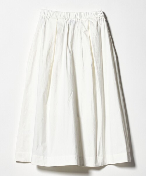 UNITED ARROWS(ユナイテッドアローズ)の「ボリューム タック スカート WHITE ‐ウォッシャブル‐(スカート・レディース・オフホワイト・36/38)」の9枚目の写真