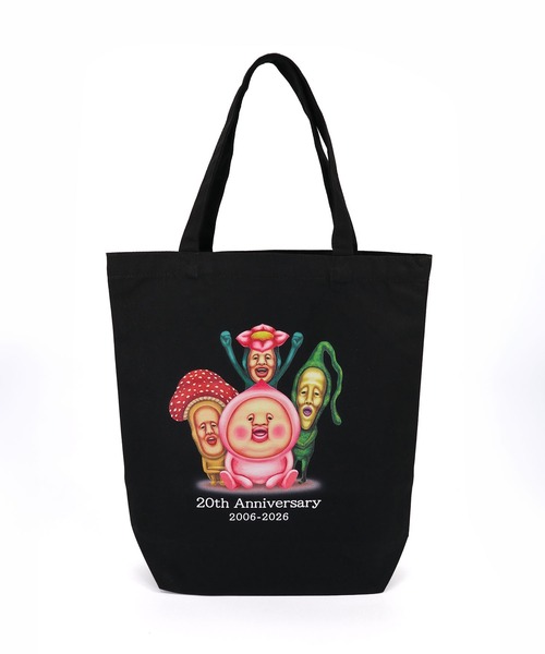 THE BAREFOOT(ベアフット)の「【 こびとづかん 】 20th Anniversary キャラクター トートバッグ WNI(トートバッグ・レディース・ナチュラル/ブラック・FREE)」の2枚目の写真