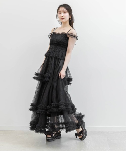 RANDA（ランダ）の「【Cherry＆Strawberry】チェリープリントリボンスポーツサンダル（サンダル・レディース・アイボリー/ブラック・S/M/L/LL）」の17枚目の写真