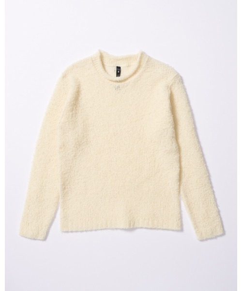 wjk(ダヴルジェイケイ)の「fancy yarn crew-neck knit(ニット/セーター・メンズ・ホワイト/チャコールグレー/ブラック・SMALL/MEDIUM/LARGE/X-LARGE)」の9枚目の写真