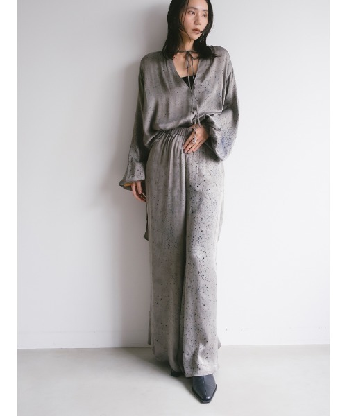 Ruh Dhan(ルーダン)の「Botanical Dye Pants(その他パンツ・レディース・ピンク/グレー・FREE)」の9枚目の写真