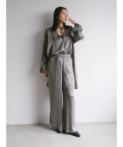 Ruh Dhan(ルーダン)の「Botanical Dye Pants(その他パンツ・レディース・ピンク/グレー・FREE)」の10枚目の写真