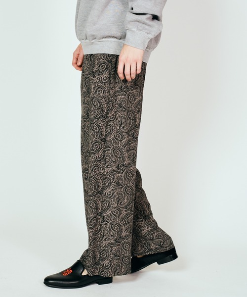 TOWNCRAFT(タウンクラフト)の「TOWNCRAFT / タウンクラフト PRINTED BEACH PANT オーバーダイ ペイズリー ビーチパンツ(その他パンツ・メンズ・グリーン/グレー/ブラック・SMALL/MEDIUM/LARGE)」の4枚目の写真