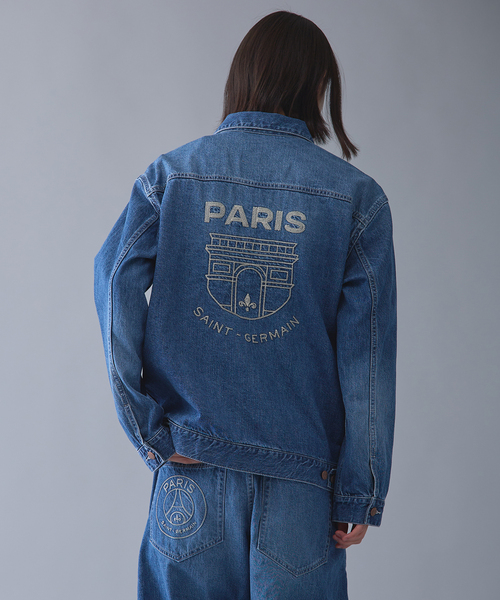 PARIS SAINT-GERMAIN(パリサンジェルマン)の「【Paris Saint-Germain / パリ・サン=ジェルマン】 JP JAPAN Denim Jaket(デニムジャケット・メンズ・ブルー系その他・LARGE/MEDIUM)」の8枚目の写真