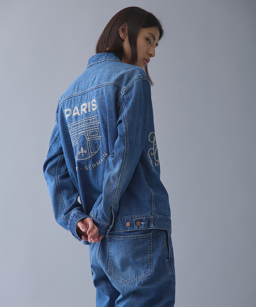 PARIS SAINT-GERMAIN(パリサンジェルマン)の「【Paris Saint-Germain / パリ・サン=ジェルマン】 JP JAPAN Denim Jaket(デニムジャケット・メンズ・ブルー系その他・LARGE/MEDIUM)」の10枚目の写真