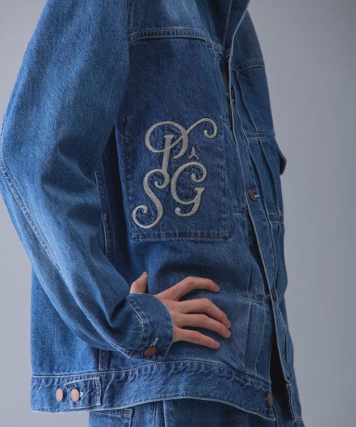 PARIS SAINT-GERMAIN(パリサンジェルマン)の「【Paris Saint-Germain / パリ・サン=ジェルマン】 JP JAPAN Denim Jaket(デニムジャケット・メンズ・ブルー系その他・LARGE/MEDIUM)」の12枚目の写真