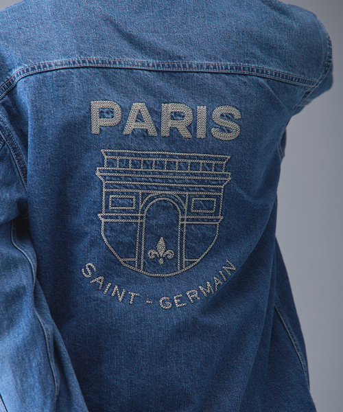 PARIS SAINT-GERMAIN(パリサンジェルマン)の「【Paris Saint-Germain / パリ・サン=ジェルマン】 JP JAPAN Denim Jaket(デニムジャケット・メンズ・ブルー系その他・LARGE/MEDIUM)」の13枚目の写真
