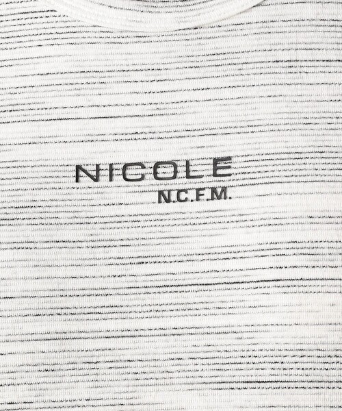 NICOLE CLUB FOR MEN(ニコルクラブフォーメン)の「ランダムテレコ・メランジ天竺タンクトップ(タンクトップ・メンズ・ブラック/その他4/ホワイト/ネイビー/その他2/その他3・XL/L/M)」の7枚目の写真