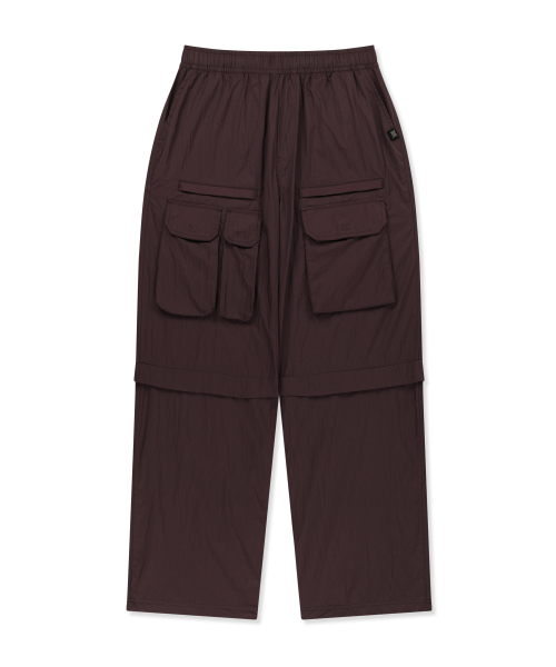 LIGHT UTILITY PANTS - BURGUNDY