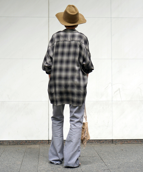 Wrangler(ラングラー)の「【Wrangler/ラングラー】ベルデニム(デニムパンツ・レディース・ライトグレー・38/36/34)」の6枚目の写真