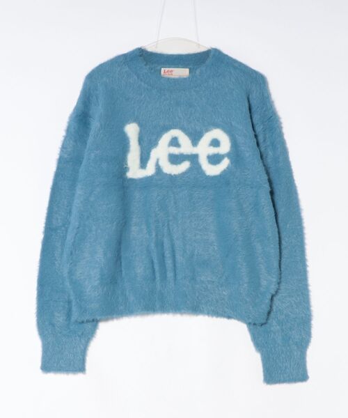 B.I.D.(ビーアイディー)の「LEE / LOGO KNIT / LT7232(ニット/セーター・レディース・ブルー・LARGE)」の1枚目の写真