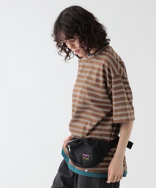 GEORGE'S(ジョージズ)の「配色レイヤードTシャツ(Tシャツ/カットソー・メンズ・ネイビー/ブラウン系その他・LARGE/MEDIUM)」の19枚目の写真
