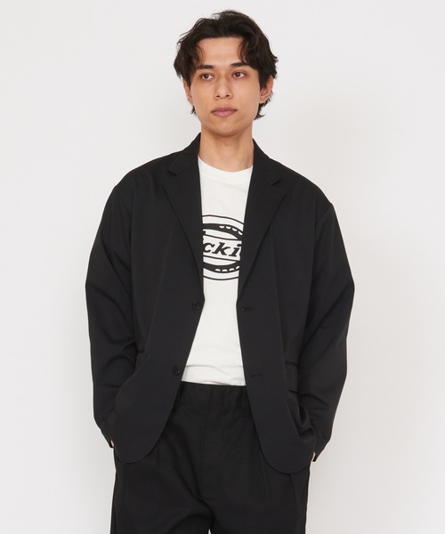 Dickies(ディッキーズ)の「Dickies/ディッキーズ マルチファンクション テーラードジャケット(その他アウター・メンズ・ネイビー/ブラック・MEDIUM/LARGE/X-LARGE)」の2枚目の写真