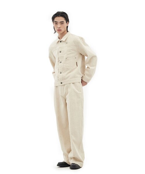 CIAOPANIC（チャオパニック）の「【DEFGARMENTS/デフガーメンツ】CLASSY TYPE-1 JACKET（デニムジャケット・レディース・アイボリー・LARGE/MEDIUM/SMALL）」の2枚目の写真