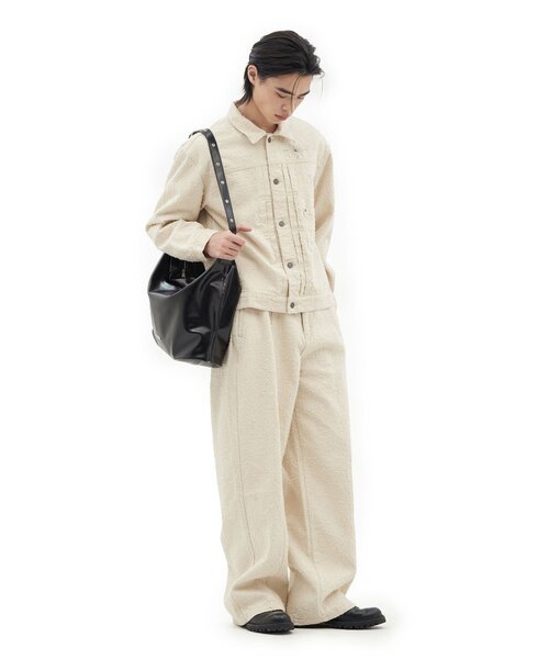 CIAOPANIC（チャオパニック）の「【DEFGARMENTS/デフガーメンツ】CLASSY TYPE-1 JACKET（デニムジャケット・レディース・アイボリー・LARGE/MEDIUM/SMALL）」の4枚目の写真