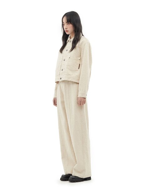 CIAOPANIC（チャオパニック）の「【DEFGARMENTS/デフガーメンツ】CLASSY TYPE-1 JACKET（デニムジャケット・レディース・アイボリー・LARGE/MEDIUM/SMALL）」の6枚目の写真